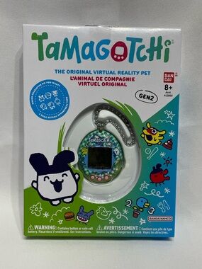 NEW Bandai Tamagotchi Original Gen 2 Tama Picnic shell design NIB NIP